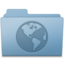 Sites Folder Blue Icon 128x128 png
